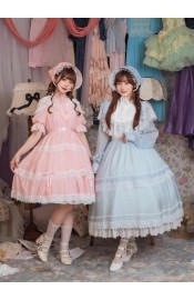 Hoshibako Works Angelica Tiered One Piece(Leftovers/3 Colours/Full Payment Without Shipping)
